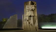 Martin Luther King, Jr. Memorial at night Martin Luther King, Jr. Memorial at night