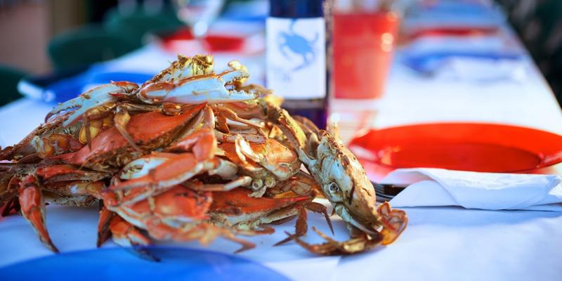 steamed crabs, Virginia Beach, seafood