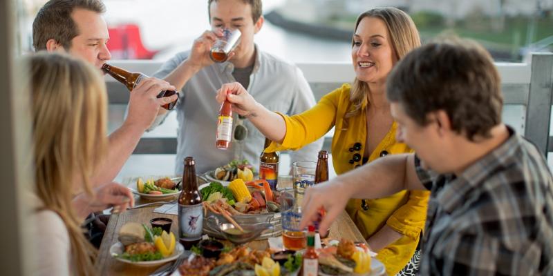 Virginia Beach, dining, restaurants, Rockafellers, seafood, waterfront