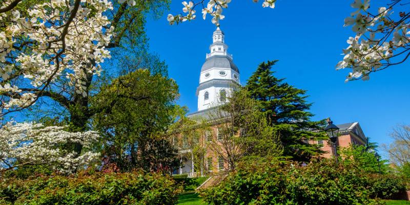 Maryland State House in Annapolis