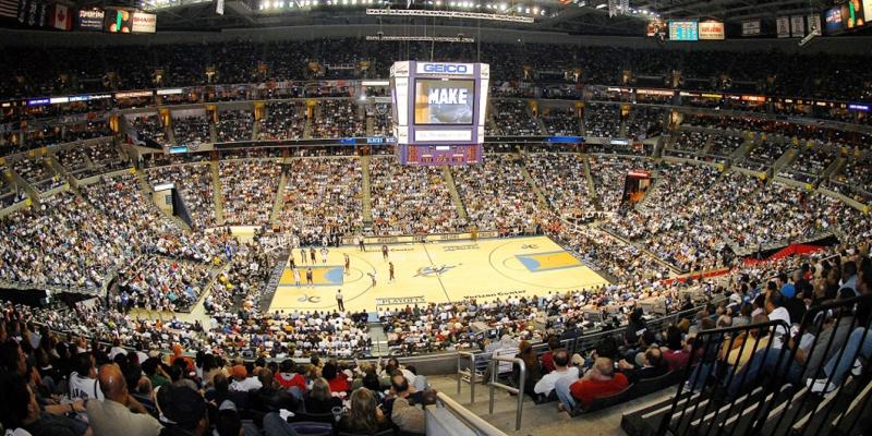 Capital One Arena, basketball, Wizards, Washington, DC, sports, NBA