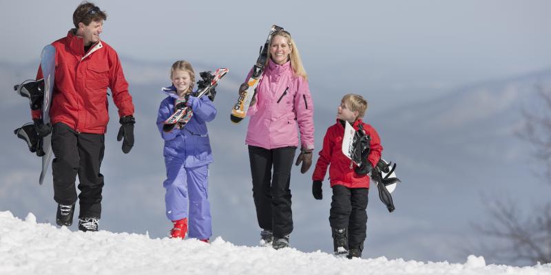 Family at Wintergreen Resort in Virginia