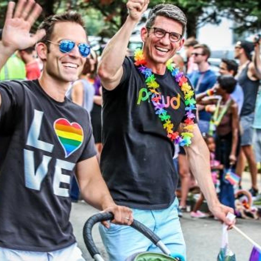 People in Capital Pride Parade