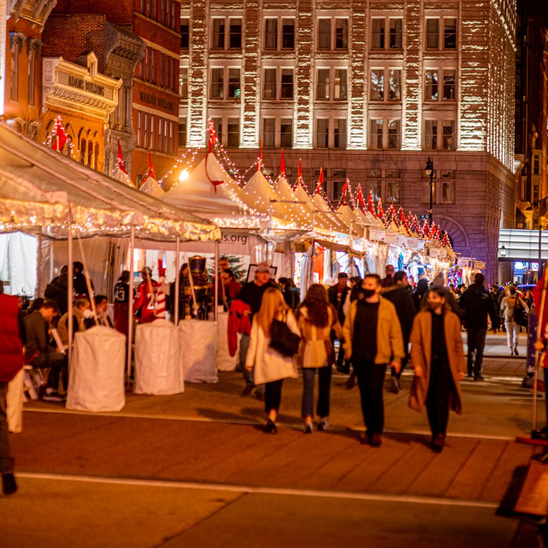 Downtown DC Holiday Market Capital Region USA