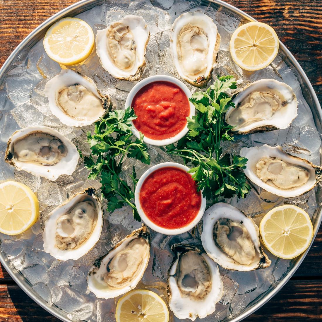 Virginia oysters